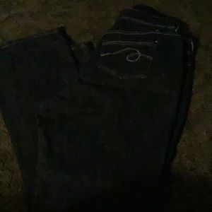 Lee rider jeans womens 18 w/t euc boot cut